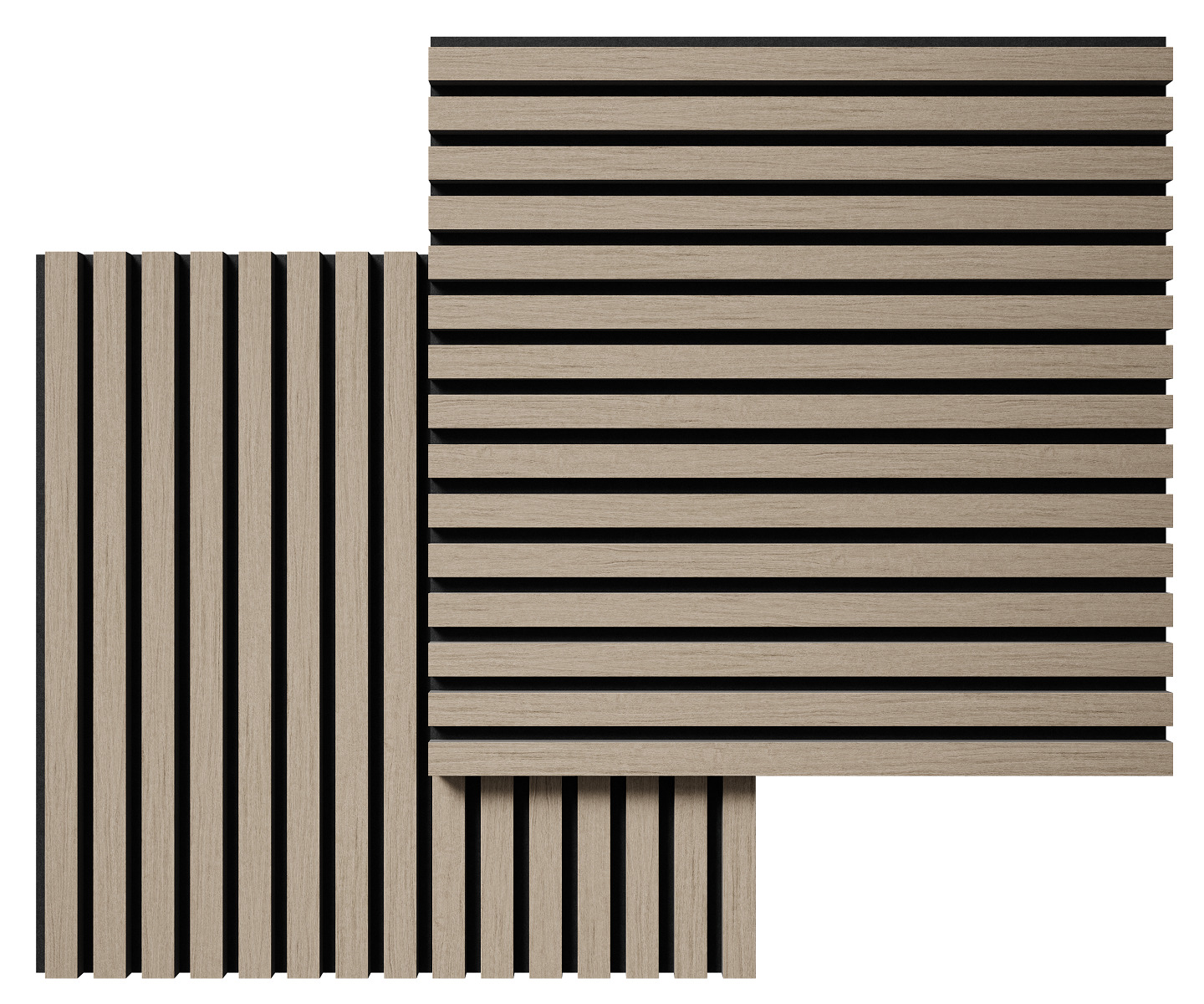 МДФ стеновая панель акустическая Cosca Decor Монако Дуб Латте Бежевый черный войлок 600×600×21 МДФ стеновая панель акустическая Cosca Decor Монако Дуб Латте Бежевый черный войлок 600×600×21